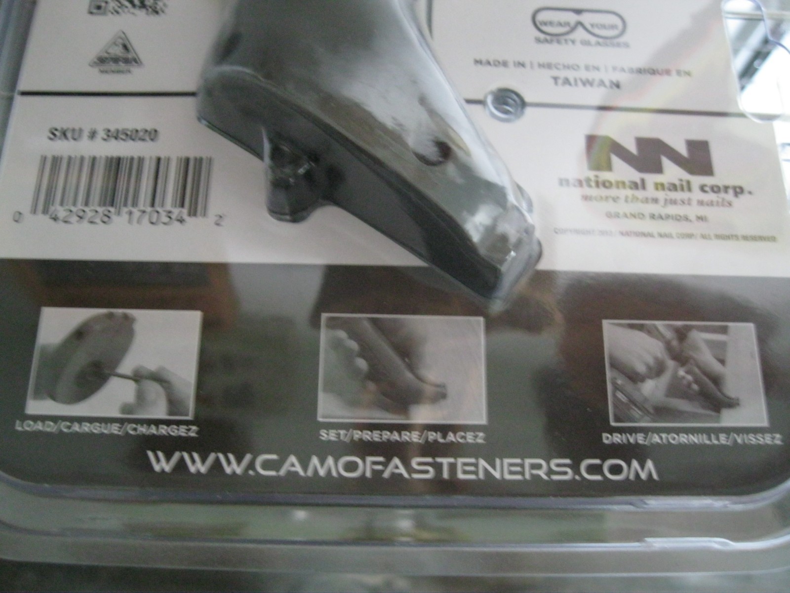 CAMO 0345020 MARKSMAN EDGE TOOL DECK HIDDEN FASTENER SYSTEM