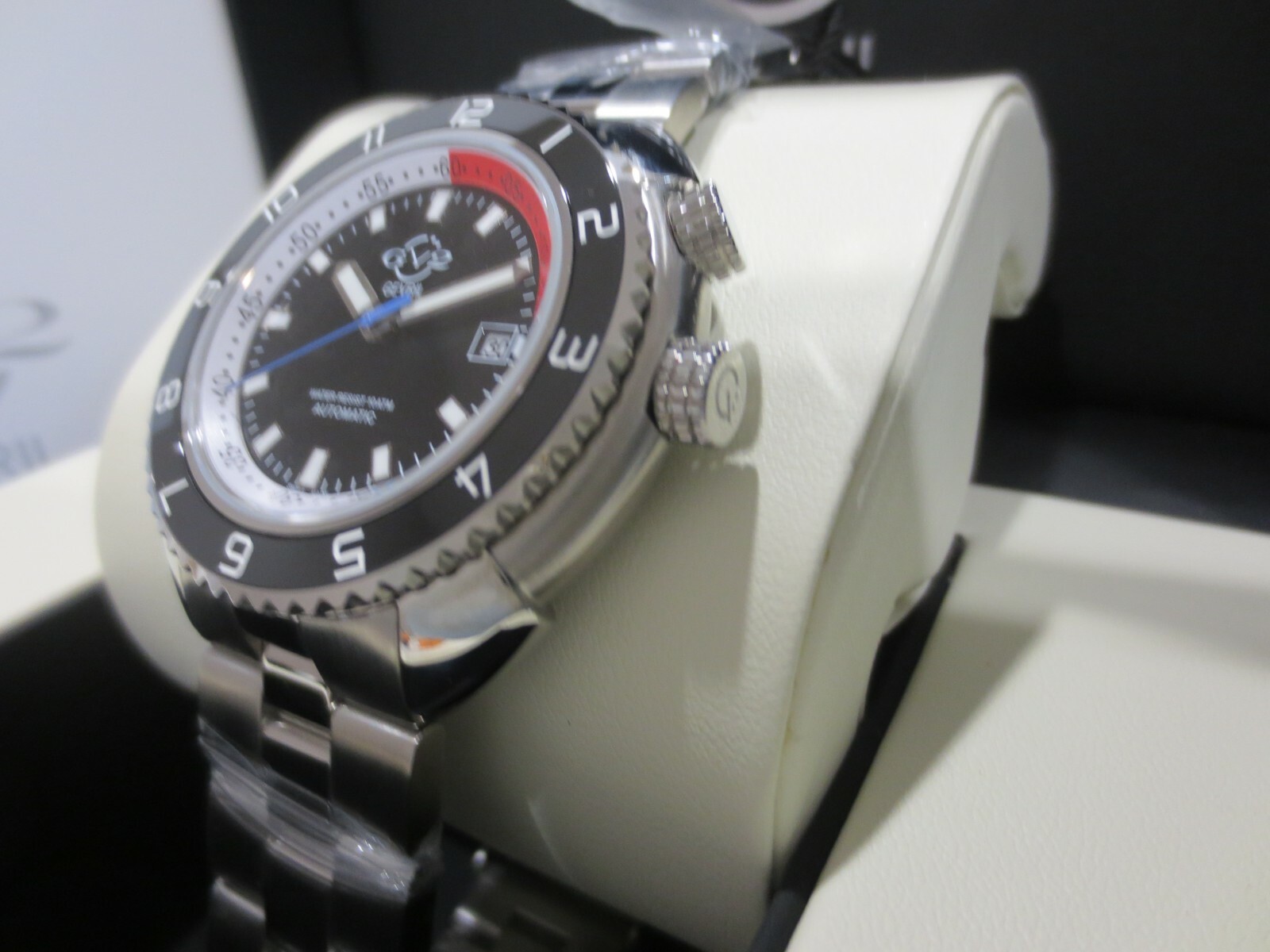 Pre-owned Gevril Gv2 By  Men's 42402 Squalo Swiss Automatic Ceramic Bezel Diver Date Watch