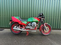 Moto Guzzi 850 Red and Green Paintwork 1983 Previously Restored 