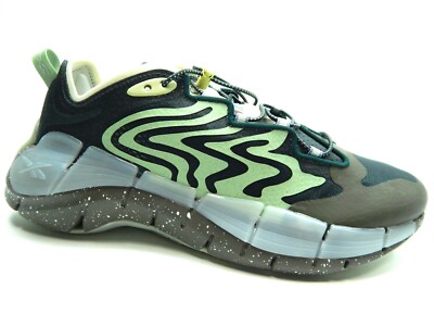REEBOK X Brain Dead Limited edition ZIG KINETICA II GREEN GREY MEN SHOES S23890