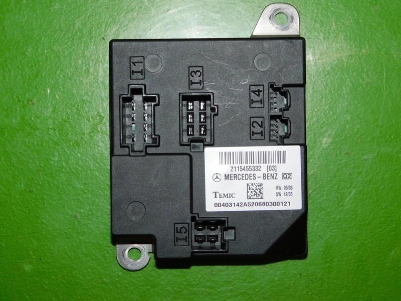 06-11 CLS 550 63 W219 OEM 2115455332 body control module computer BCM