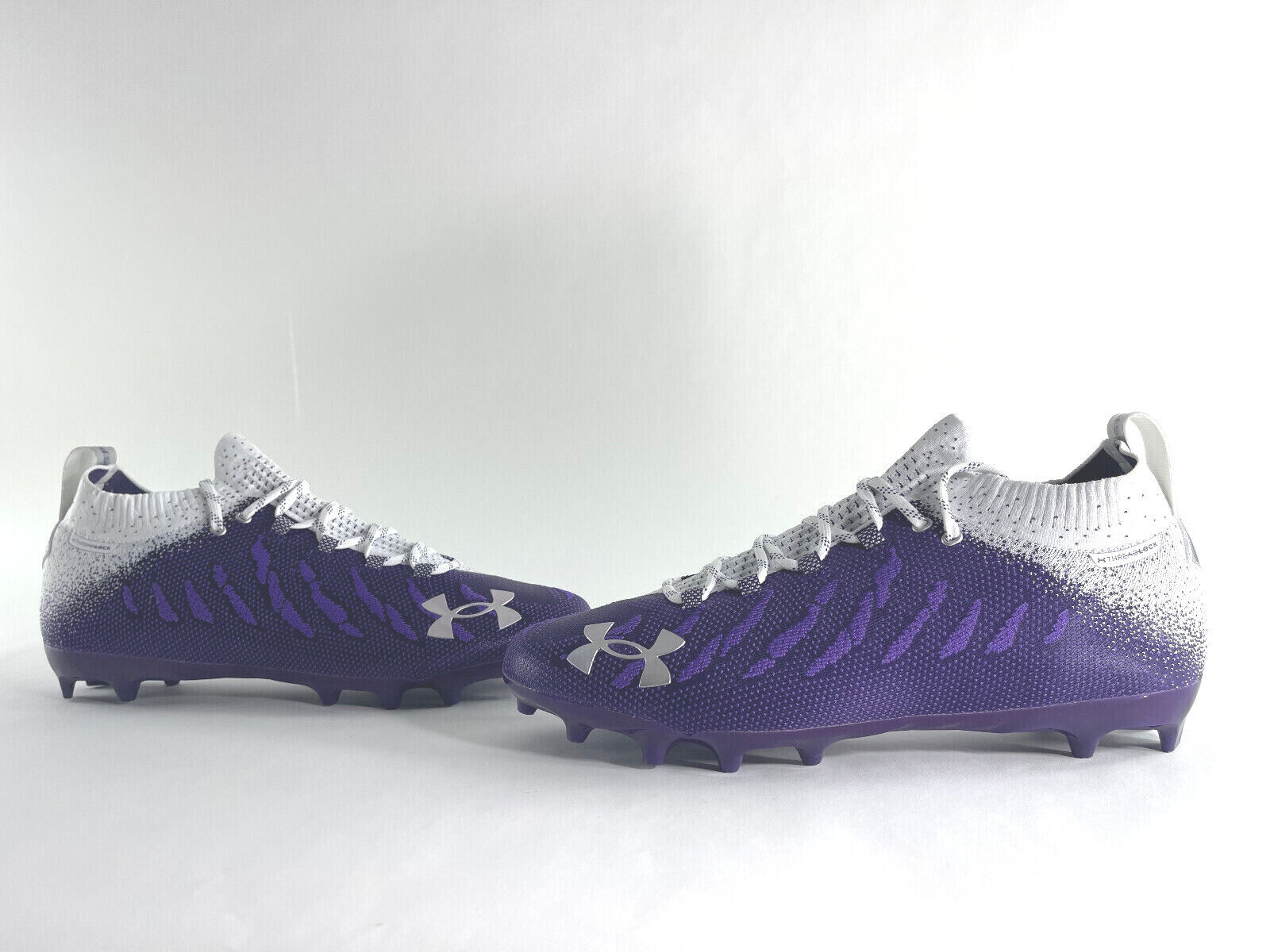 Under Armour Spotlight Football Lacrosse Cleats Purple Men`s Under Armour Spotlight Football Lacrosse Cleats Purple Men`s