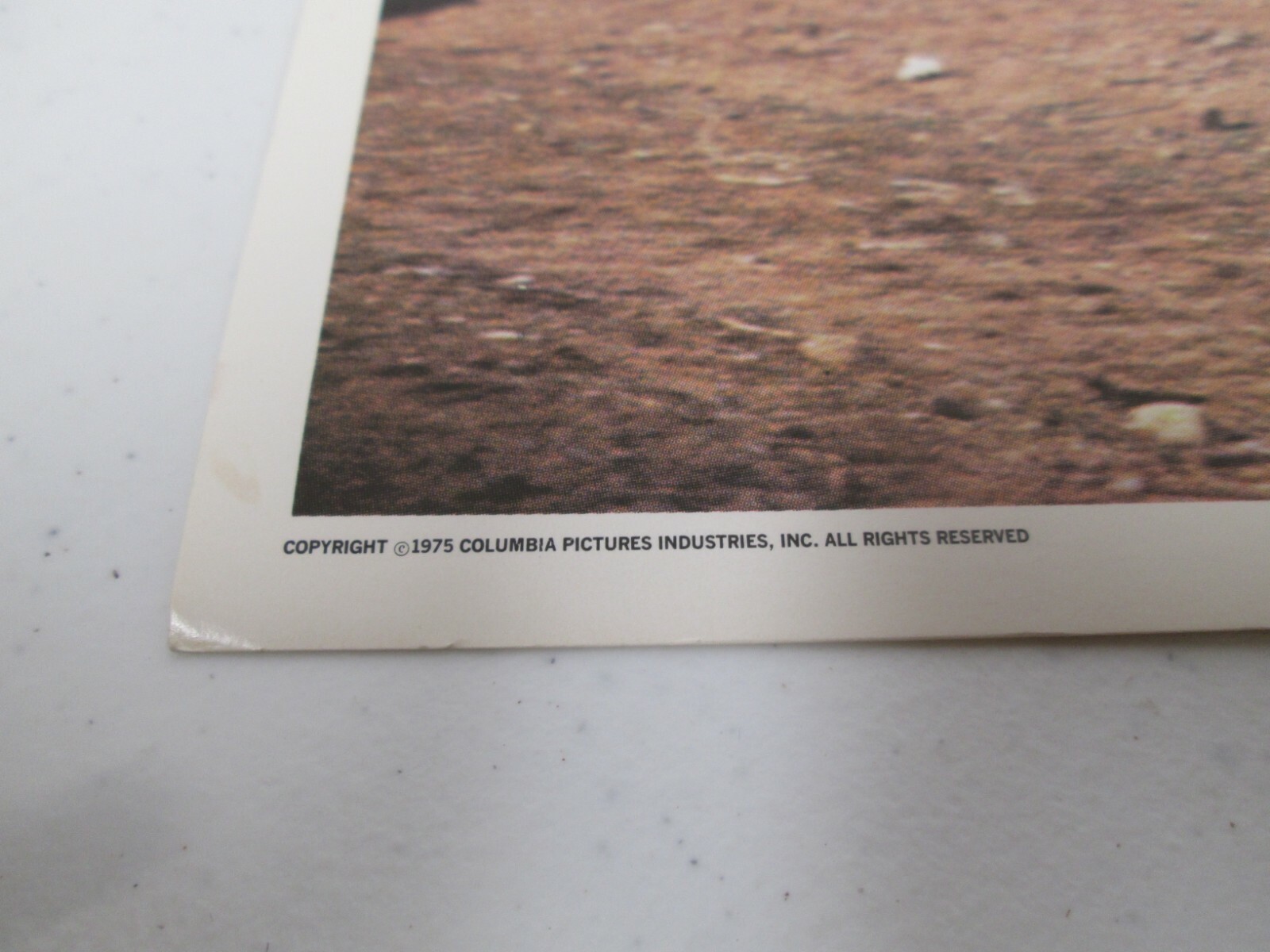 Vtg Original 1975 Lobby Card White Line Fever Slim Pickens Jan Michael Vincent 5