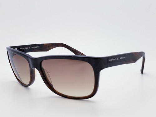 Pre-owned Porsche Design P8546 Cat.2 Sunglasses Frames 60-16-140 W. Case In Brown