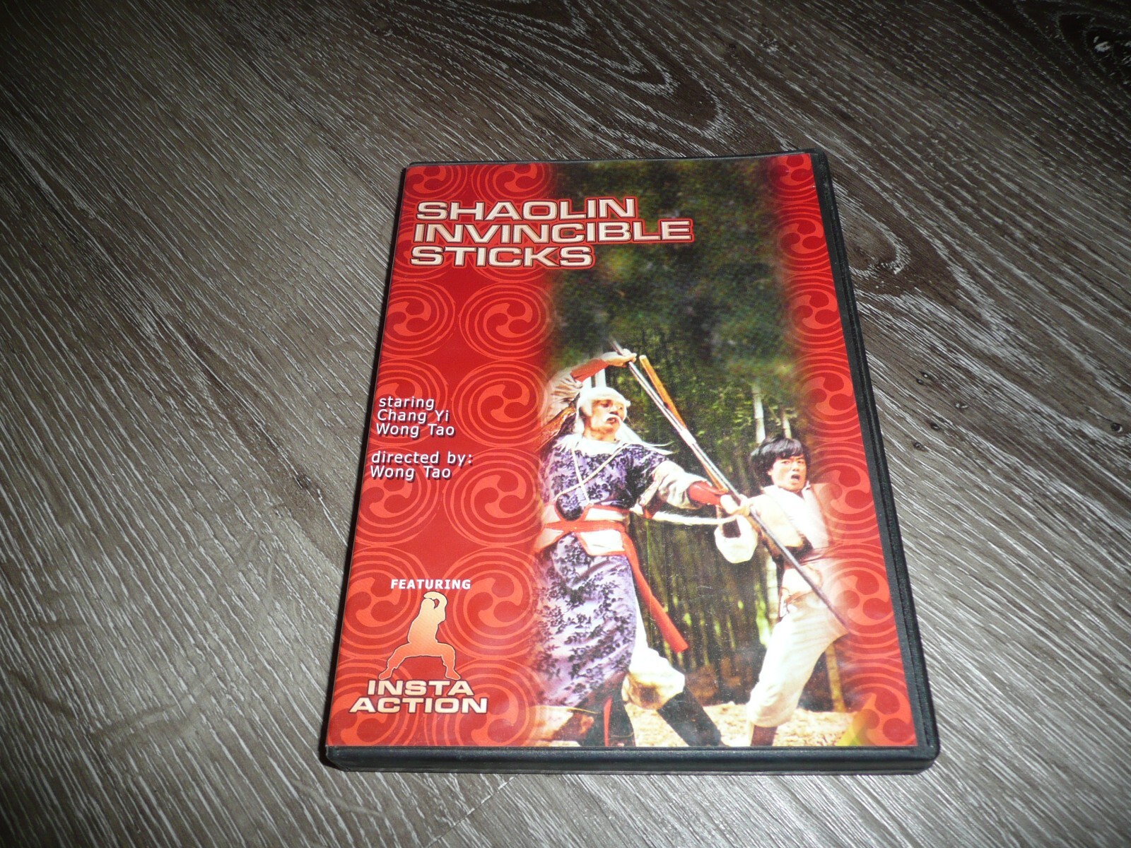 Shaolin Invincible Sticks [DVD] Rare Kung Fu Movie Wong Tao