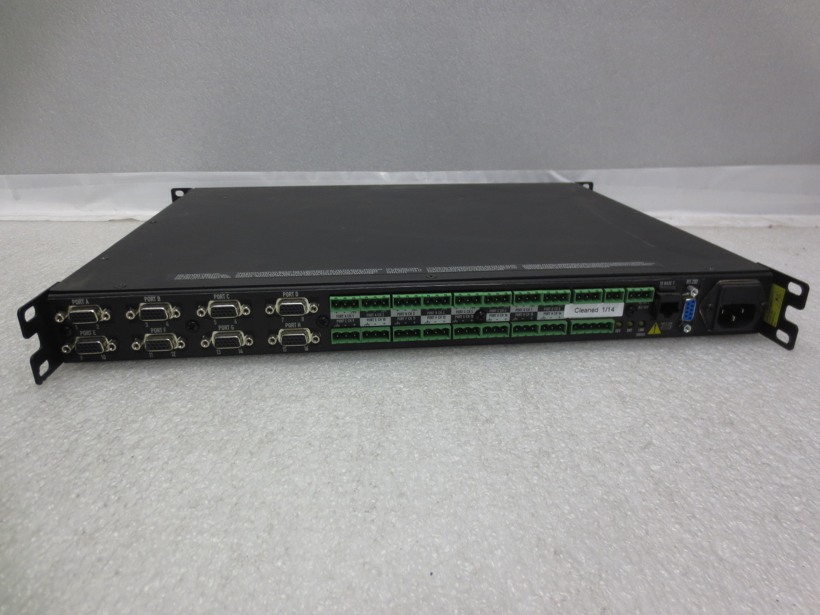 QSC CM16A Amplifier Network Monitor *194