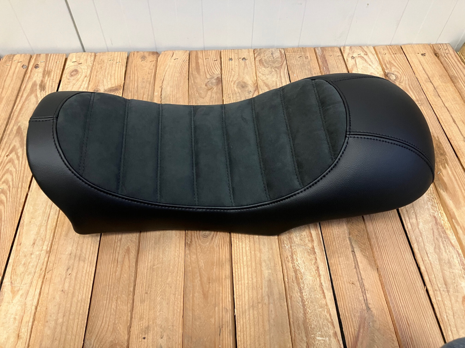 BMW K models solo short seat K75 K100 K1100 Brushed black Line