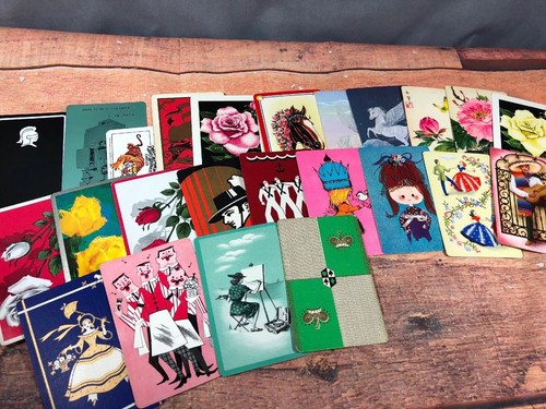 Mixed Lot 200 Vintage And Antique Swap Playing Cards Collectible