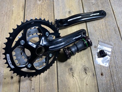 BICYCLE FSA MOTO CRANKSET CRANK CK-7150 44-32-22 Chainrings 175mm Arms NEW