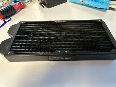 Bitspower Tocuhaqua 240mm Radiator Liquid Cooling 2x120mm fans TESTED!!!