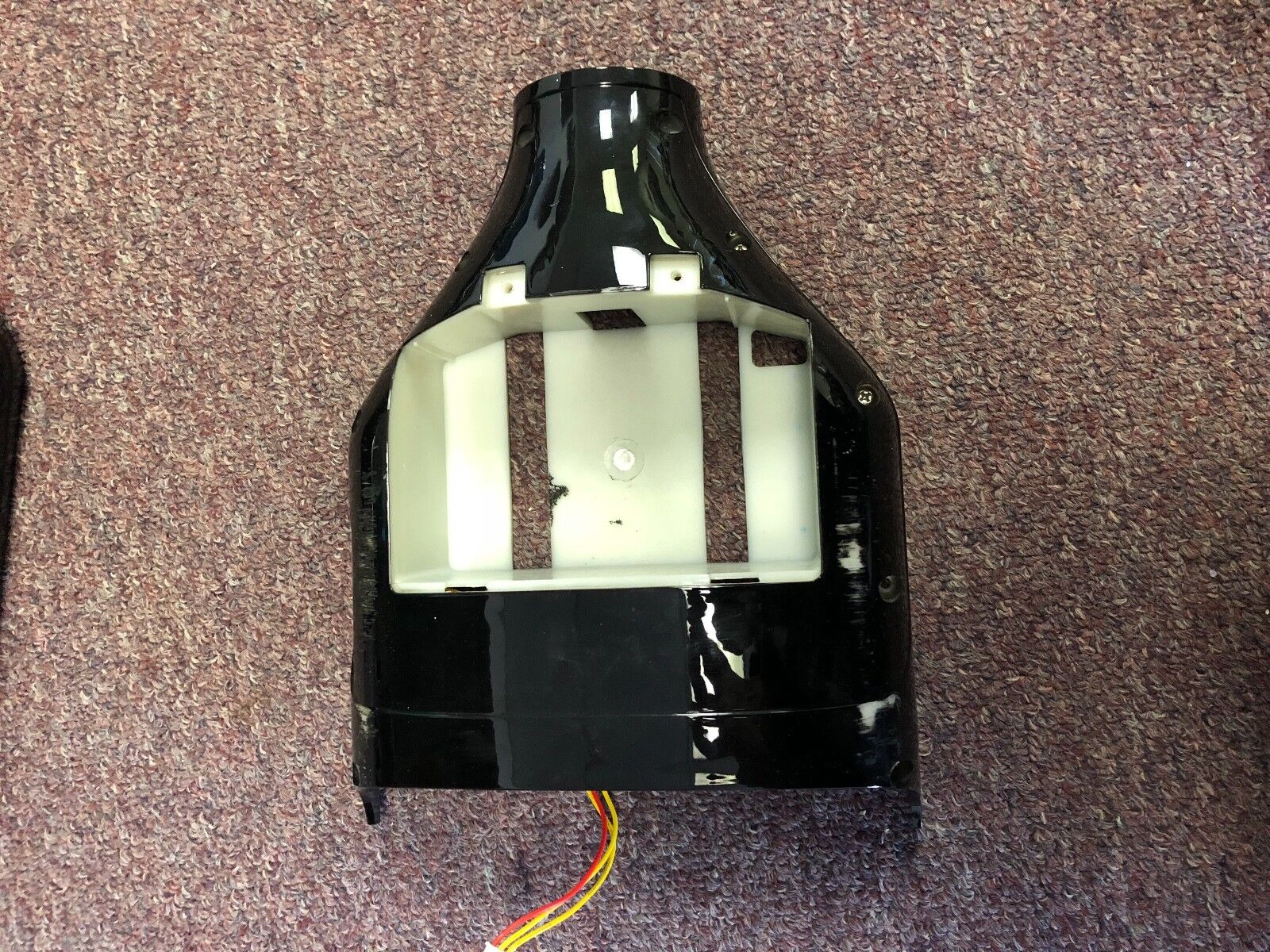 Black Electric Scooter Plastic Repair Part Fender Cover Bottom w/o Battery Doors