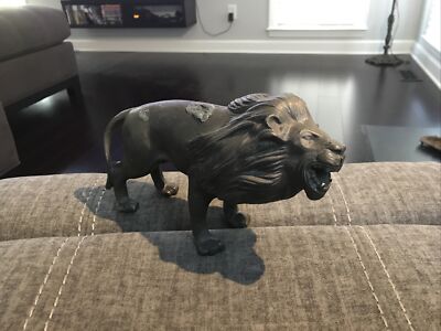 1960 Plastic Model Lion - Ideal Toy See Description