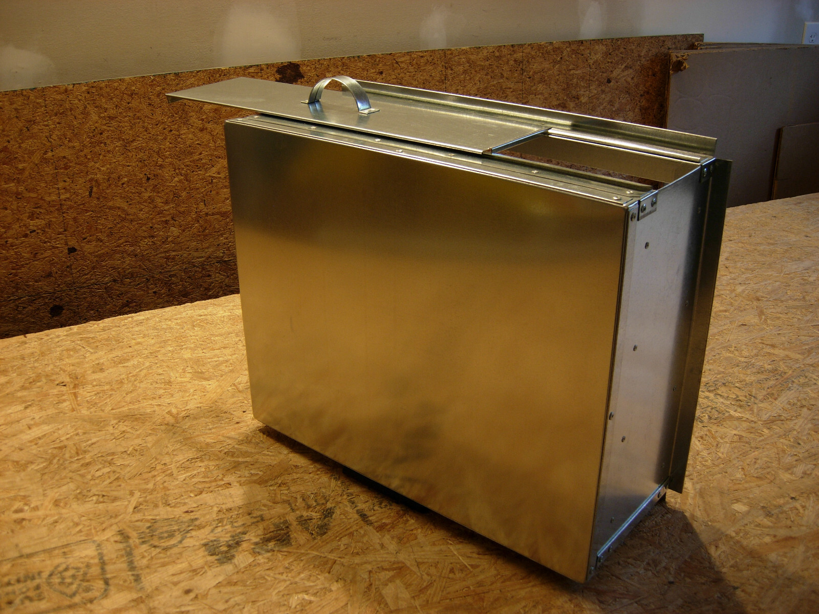 HVAC.Sheet metal. Return air filter rack plenum,fit filter 20″x