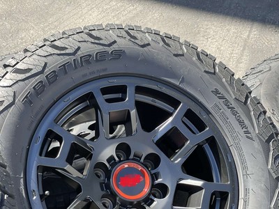 17'' Wheels 275/65R17 A/T Tires TRD PRO Toyota 4runner Tacoma Tundra Sequoia rims