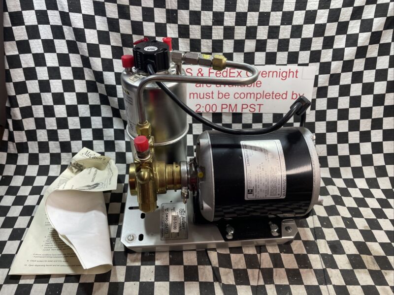 Mccann’s Carbonator 220v 43-5000 (43-5100) Emerson Motor Sa55jxgfl-4007, 16-2220