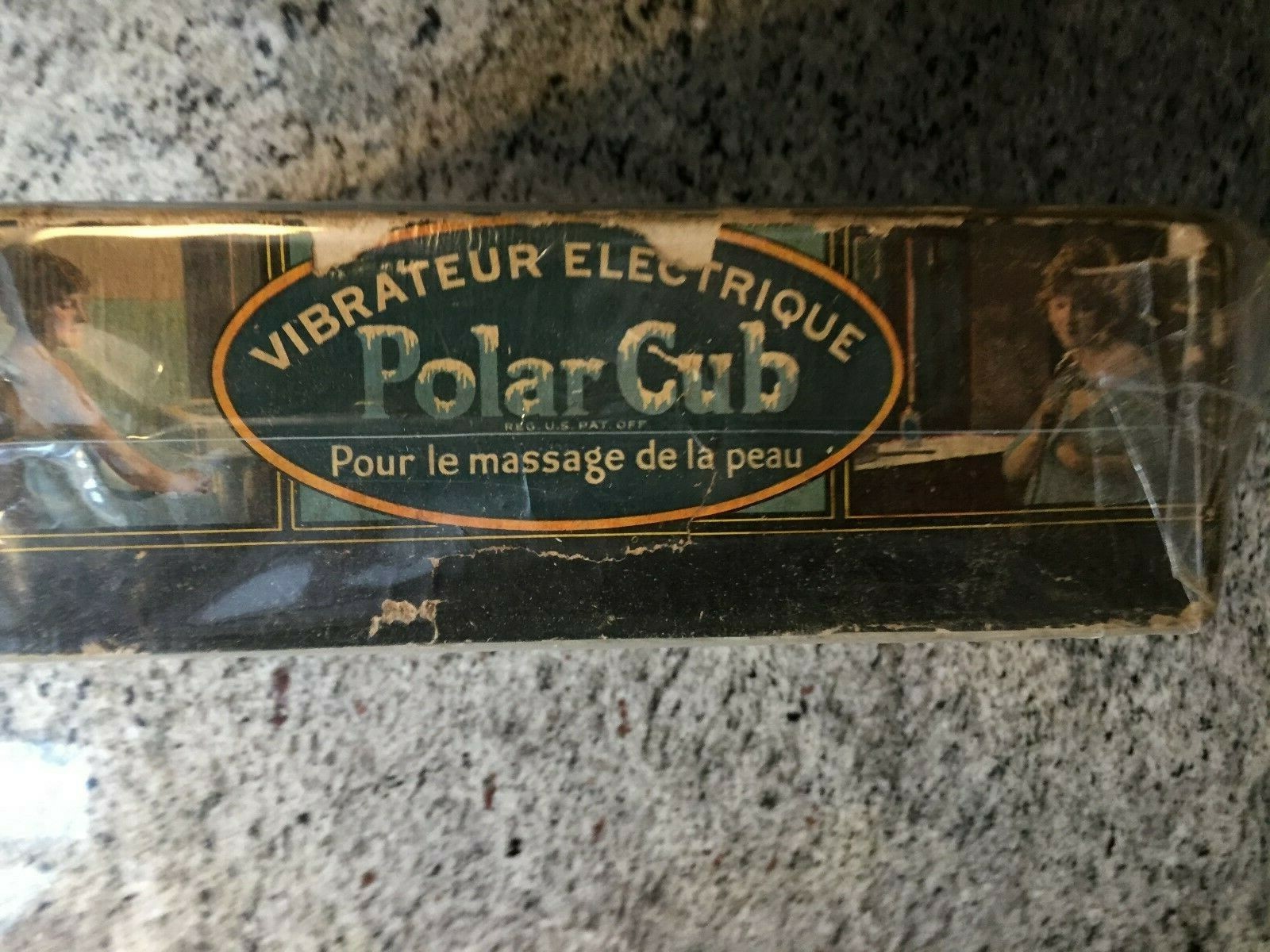 A C Gilbert Polar Cub Electric Vibrator,  1920's Vintage, Original Works