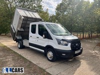 2023 Ford Transit 350 Leader CrewCab Tipper 7 Seater Britt Tipp CHASSIS CAB Dies