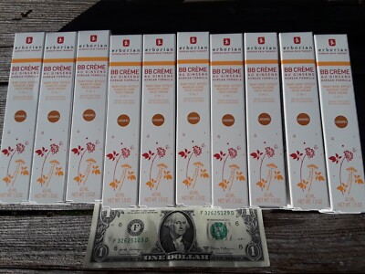 (10) erborian BB CREME (CREAM) AU GINSENG KOREAN FORMULA 1.5 oz - CARAMEL