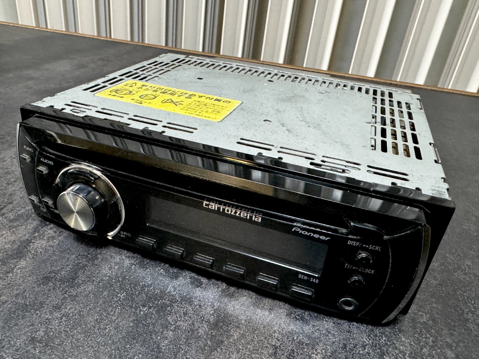 【カロッツェリア】pioneer うさ♪ぺージ Pioneer Carrozzeria DEH-340 1DIN CD Player Car Audio Used | eBay