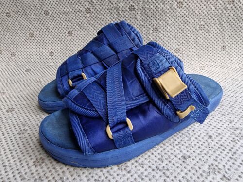 Visvim Christo Blue Slides Size L | eBay Visvim Christo Blue Slides Size L | eBay