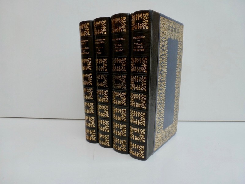 Cercle Du Bibliophile 4 Tomes LapÃRouse Tavernier Bougainville Livingstone