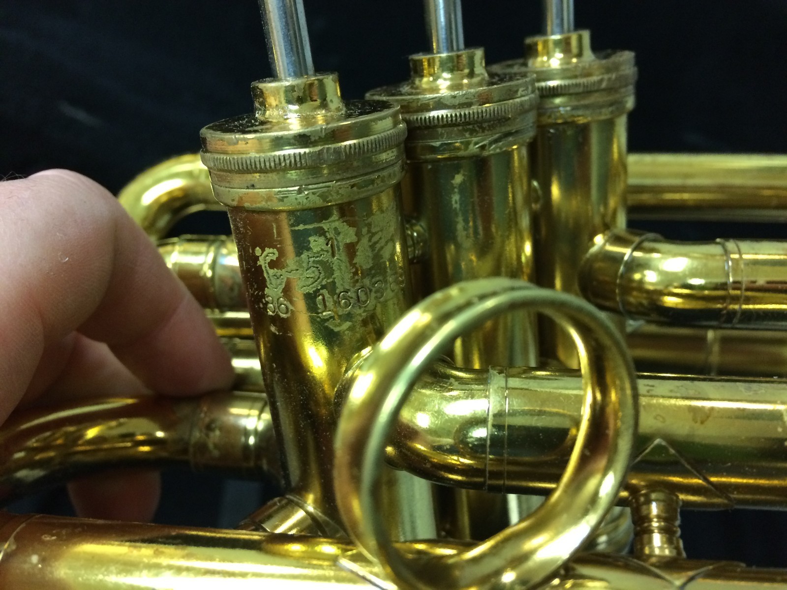 Conn 3 Valve Bell Front Baritone Horn