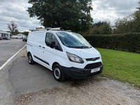 2017 FORD TRANSIT CUSTOM 2.0 TDCI 105BHP SWB  ROOF RACK  ULEZ EURO 6 EX BT FLEET