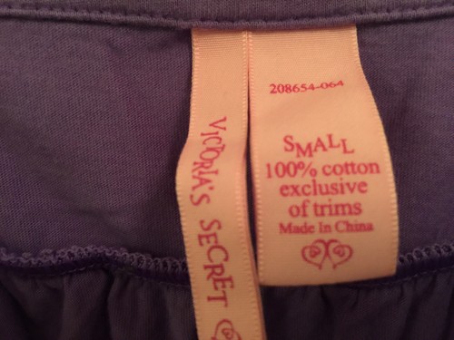 VS Victoria Secret Purple Eyelet Camisole Teddie Nightgown Sleepwear lingerie