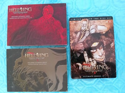 Hellsing Ultimate DVD Steelbook & Production Artbook Collection 