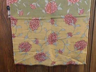 Krish Silk Wool Shawl Wrap Floral Scarf Mums Flower Earthtones 72x28 Krish Silk Wool Shawl Wrap Floral Scarf Mums Flower Earthtones 72x28
