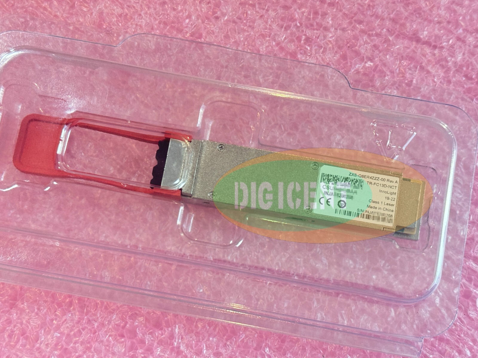 INFINERA CORIANT ZXS-Q8ER4ZZZ-00 QSFP28 100GBASE-ER4 40Km LC