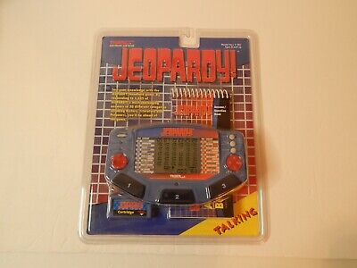 Jeopardy Vintage Electronic Handheld Game 1995 Tiger Electronics LCD Game NOS 