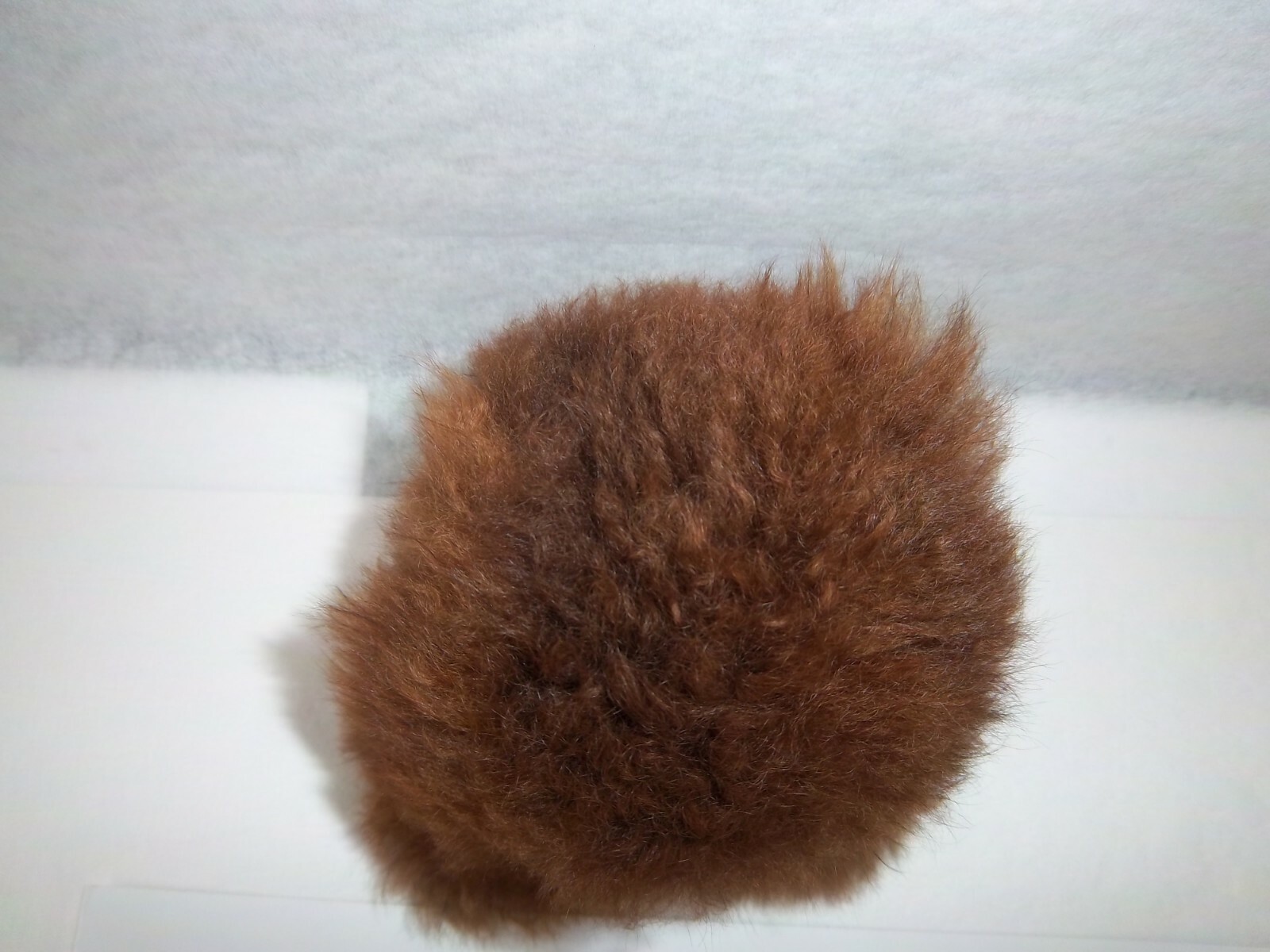 Alpaca Fur Plush Dog ? Hand Made In Peru Brown Very Soft Stuffed Animal