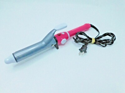 Bella Pro - Pro Curling Iron Curler for Hair Styling 1.1/4'' Pink/Gray BP00064.