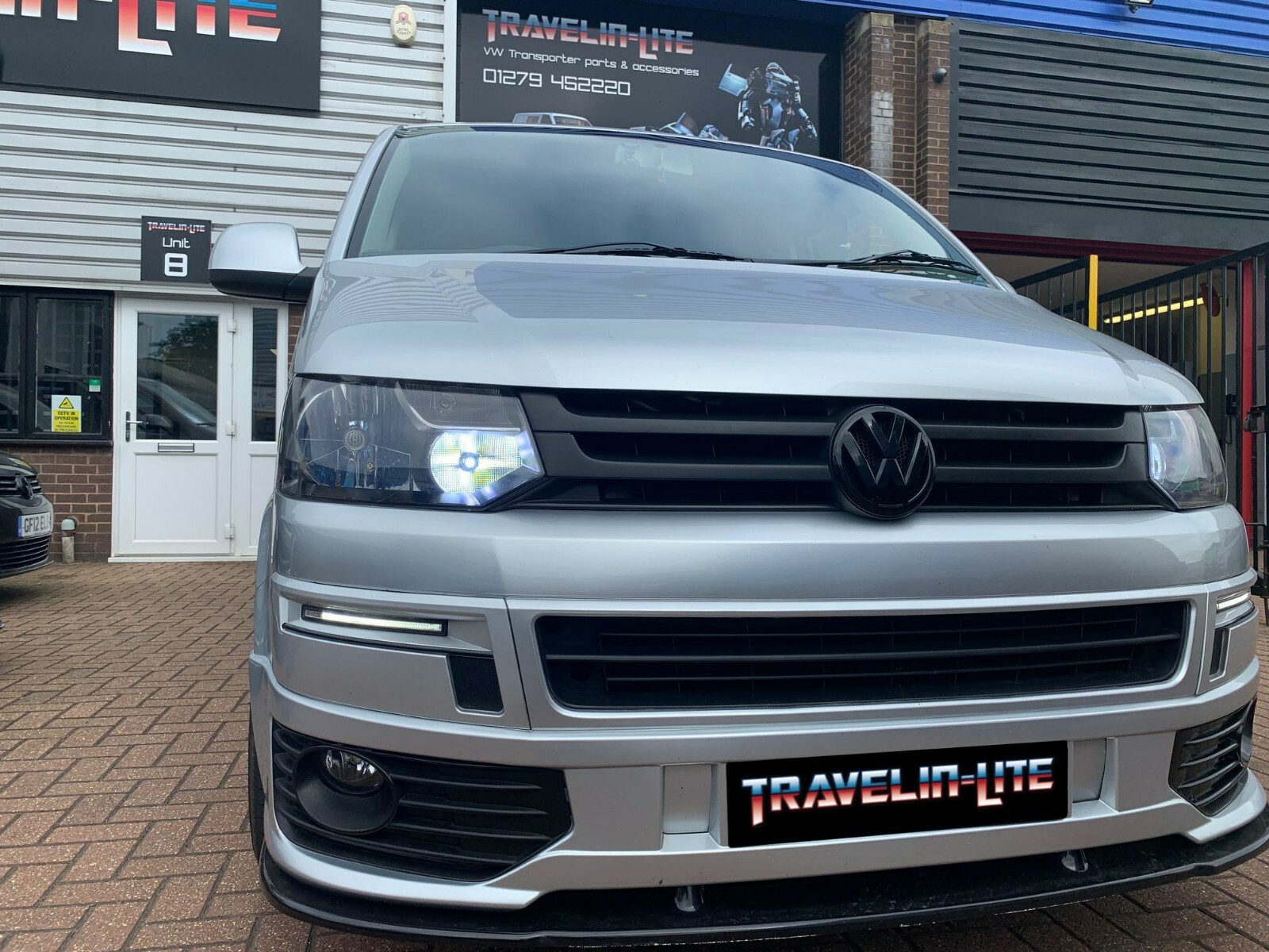 Für VW T5 Transporter 10-15 LED Tagfahrlicht Upgrade Birnen Super Hell ...