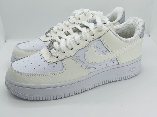 Size 6- Women's Nike Air Force 1 AF1 '07 Mini Checks Sail