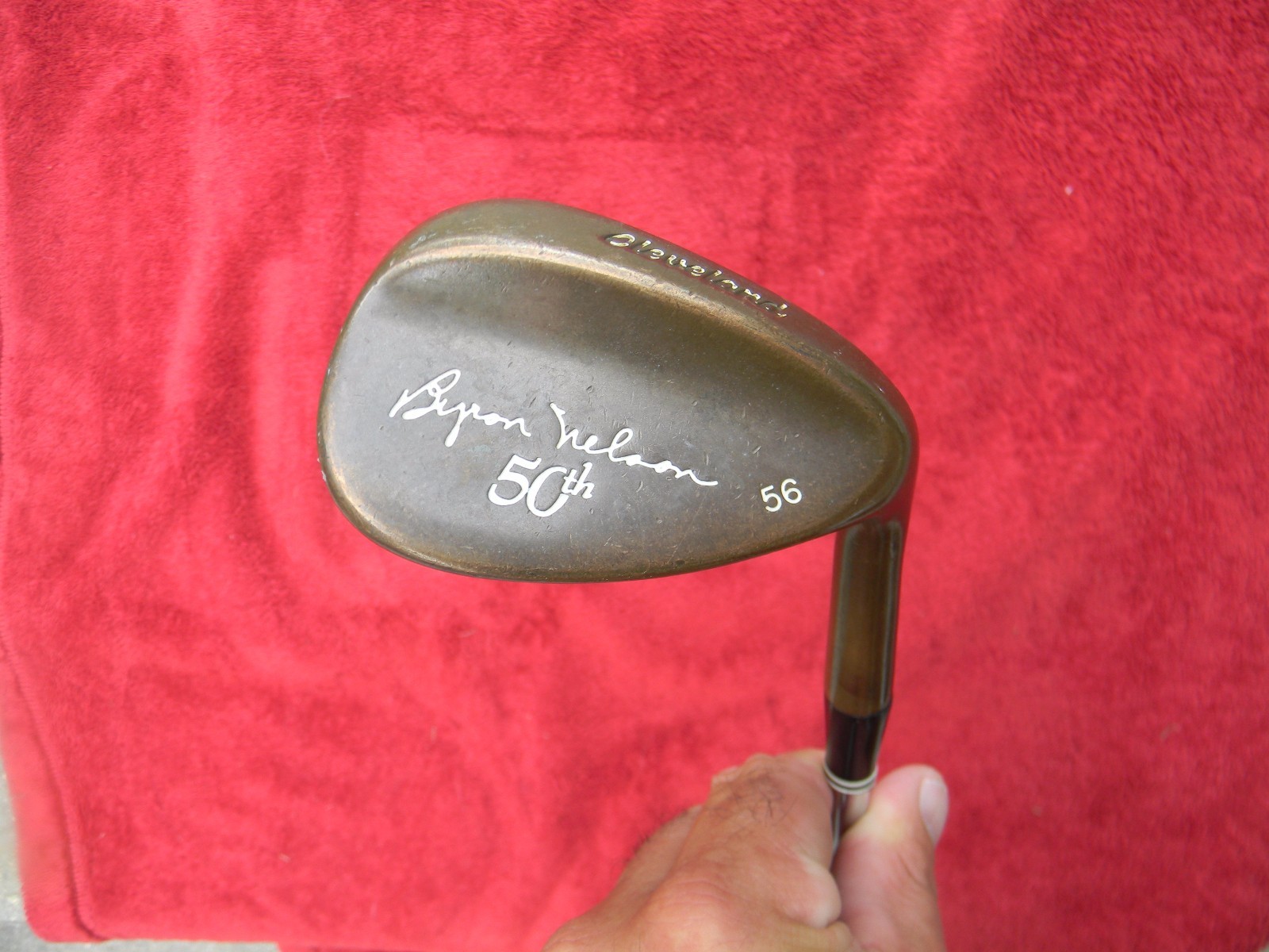 Cleveland Byron Nelson カッパーメッキウェッジ 56 60 Cleveland Byron Nelson カッパーメッキウェッジ 56 60