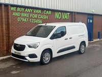2020 (70) VAUXHALL COMBO CARGO 2300 1.5 Turbo D L2 H1 Sportive Van ** NO VAT **