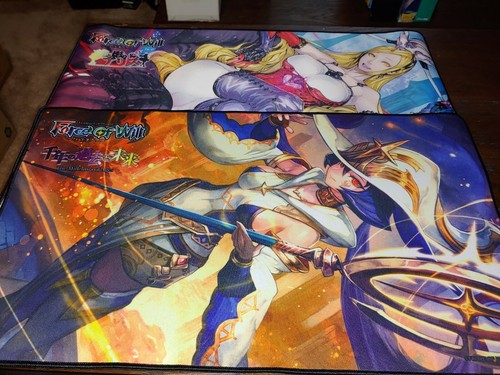 Force of will collection vingolf 3 ubers hundreds of R/SR Full arts play mats