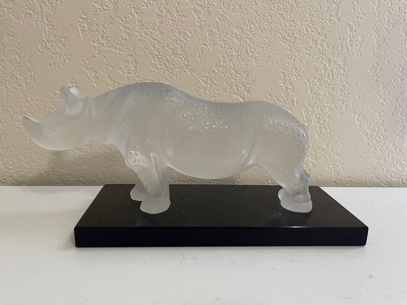 Lalique Rhinoceros Toba 希少色 Amber