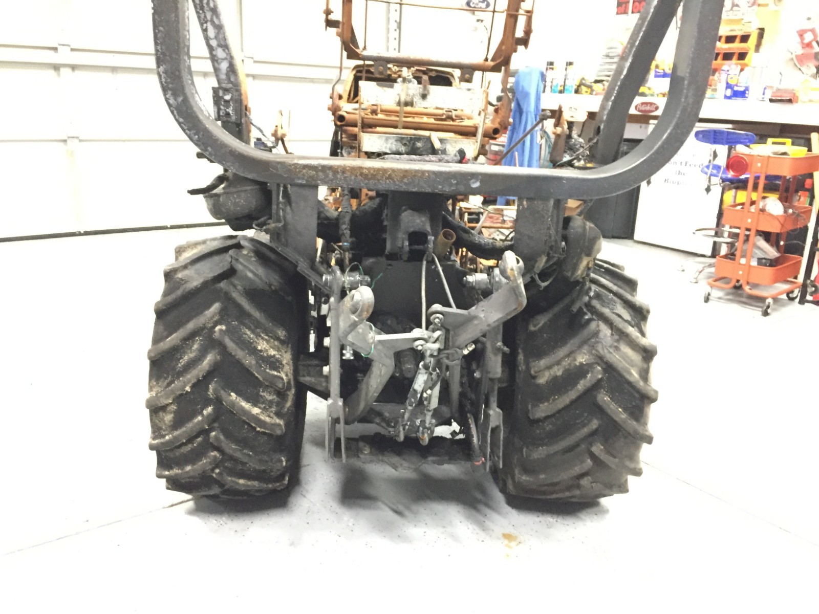 Massey Ferguson GC1720 4WD Tractor - FOR PARTS OR REPAIR - Iseki Diesel GC1715