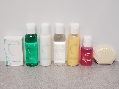Malibu C Wellness Vegan Shampoo, Conditioner, Shower Gel and Body Lotion 2 oz.