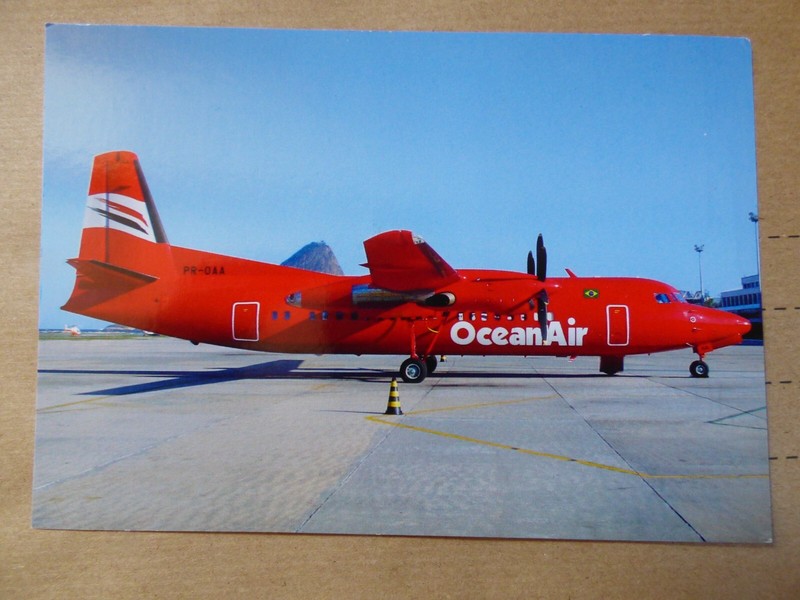 Fokker 50   Ocean Air   Pr-Oaa