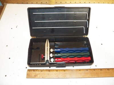 Lansky Knife Sharpening System 3 Stones w/ Case