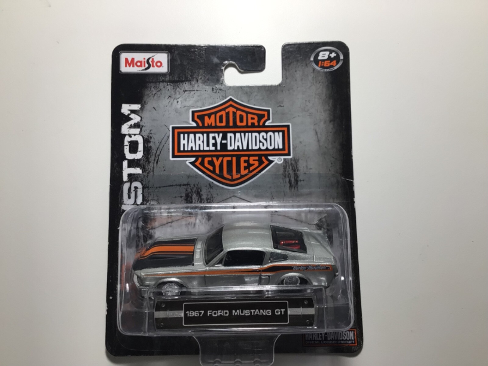 自動車 Maisto HD Custom 1967 Ford Mustang GT Maisto Harley Davidson 1967 Ford Mustang GT 1:64 NIB | eBay