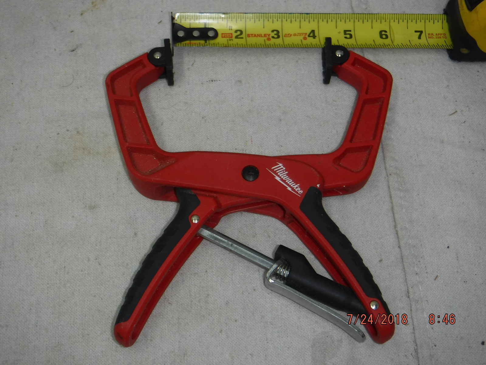 MILWAUKEE SQUEZE CLAMPS