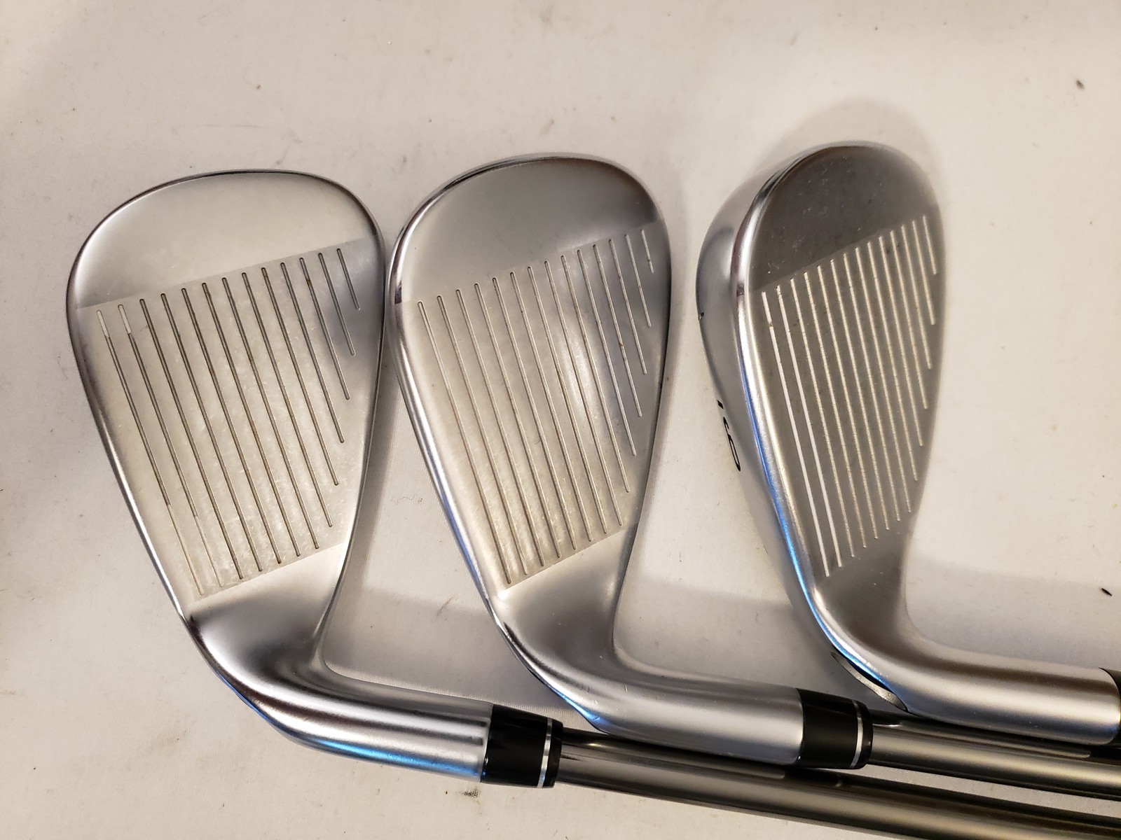 Used Callaway Big Bertha B21 Iron Set (7-PW, AW) 5 Irons Catalyst 50 5.0 Senior