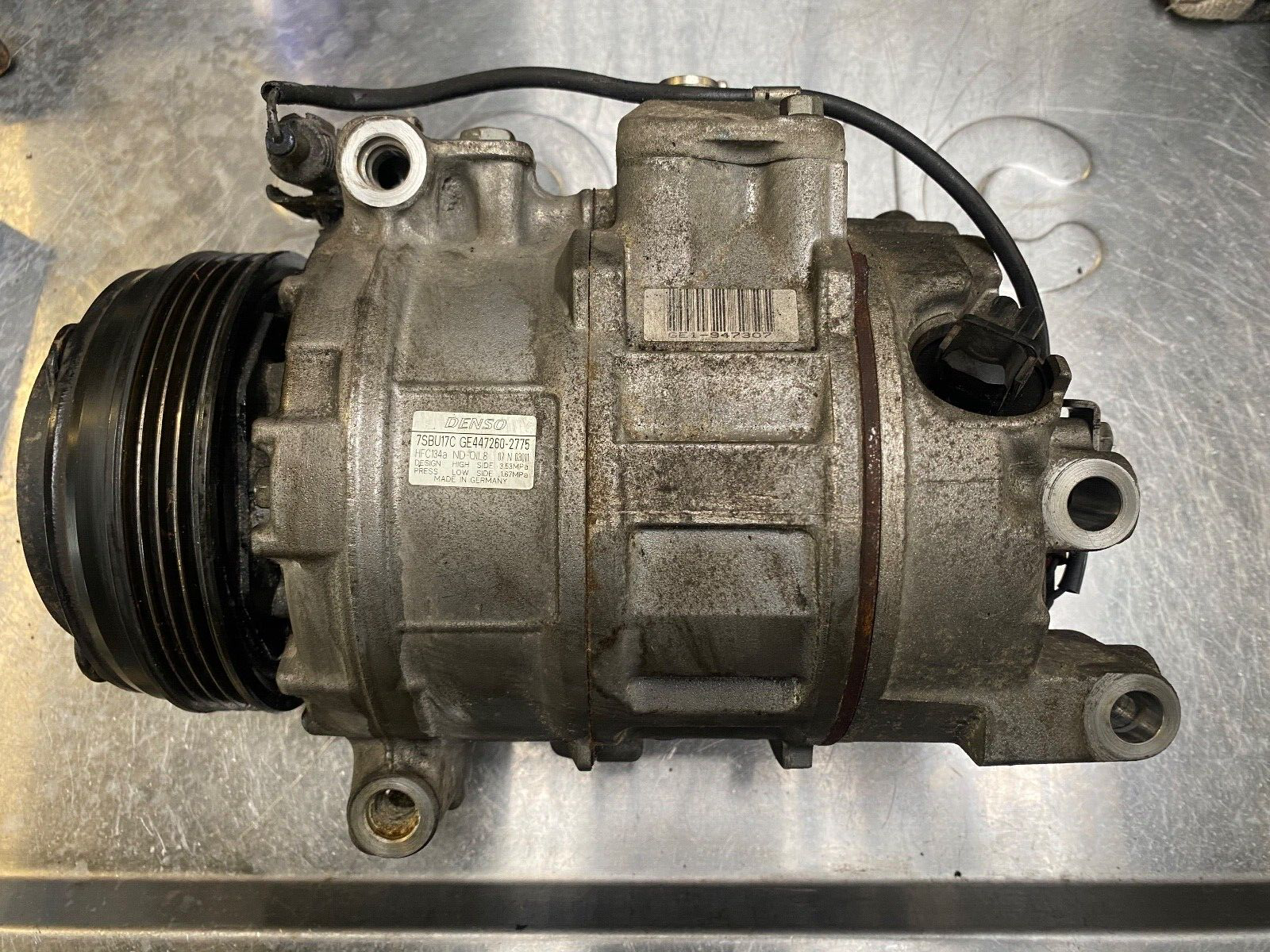 BMW Air Conditioning Compressor N63 F10 F13 F15 F16 Denso 7SBU17C