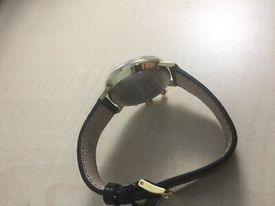 Pre-owned Zeppelin Watch 7038 - 1 Hindenburg Quartz 40 Mm Leather Belt
