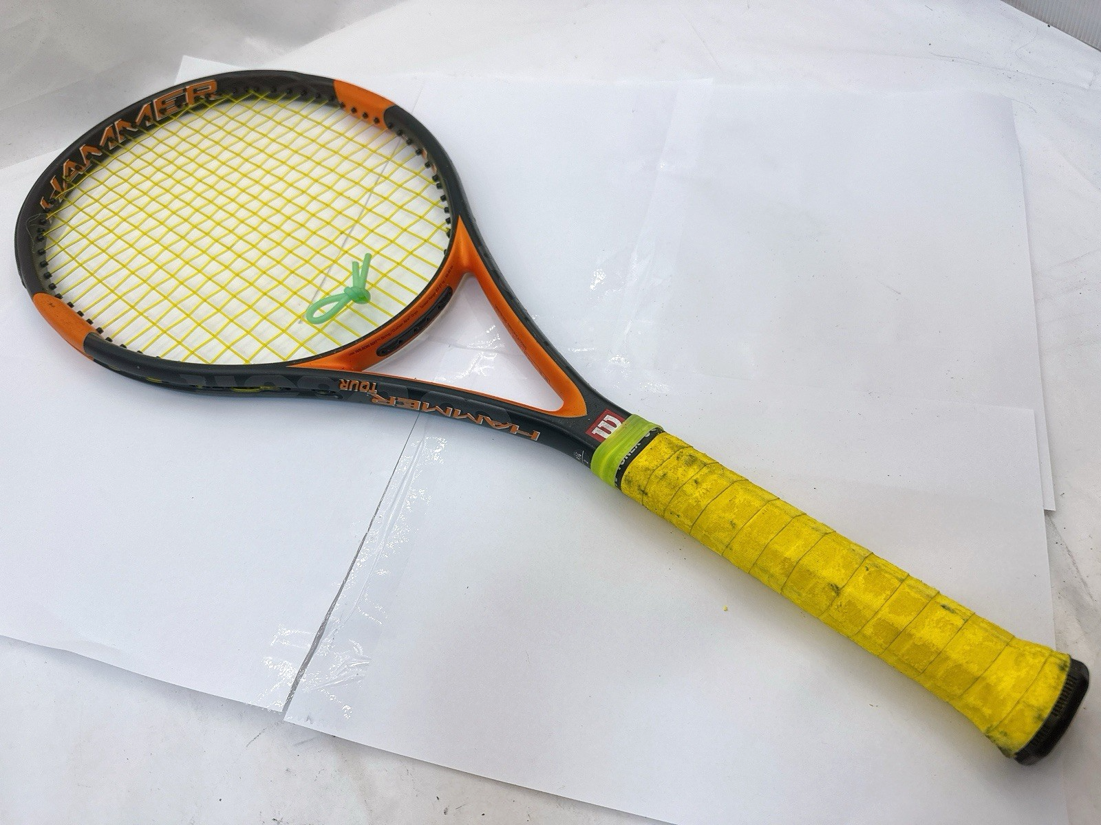 WILSON HAMMER H TOUR Carbon Matrix Midplus 95 Tennis Racquet 4 1/4